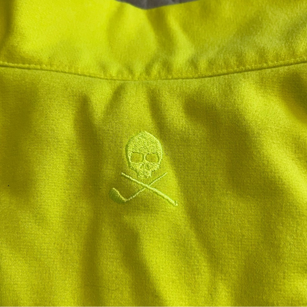 Robert‎ Graham 1/4 zip golf vest mens 3XL pre-owned condition - Picture 3 of 9